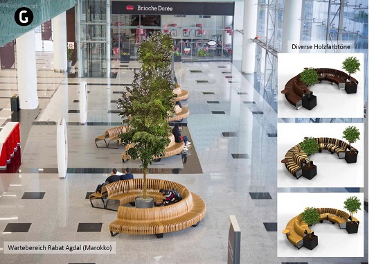 Rundbank Baum Sitzbereich - online planen und kaufen Rundbank Baum Sitzbereich online kaufen