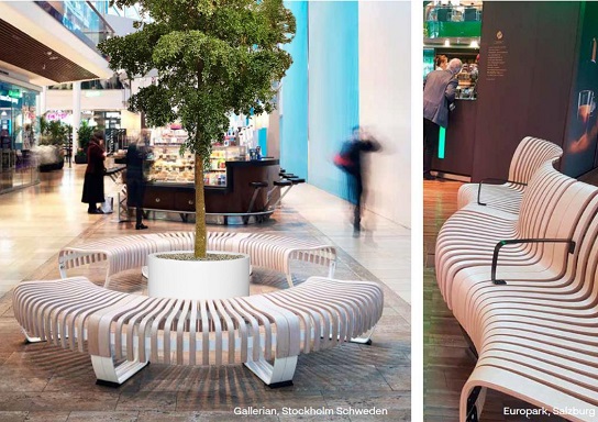 Sitzmoebel um Baum Halle Mall online kaufen