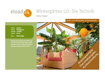 Ebook Wintergarten Technik Teil 2